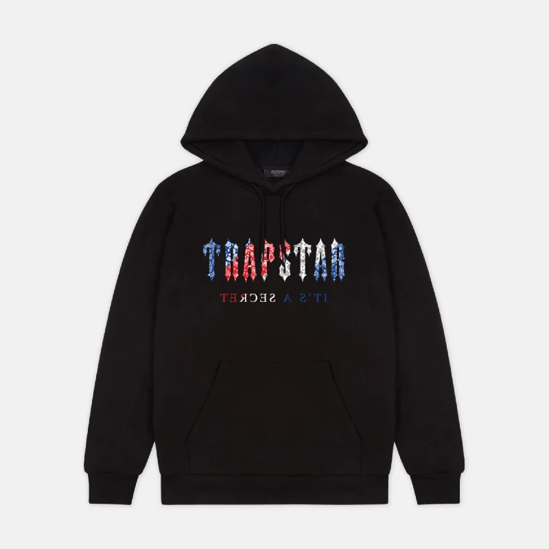 Skateboard SweatshirtsTrapstar Decoded Paisley Revolution Hoodie - Black
