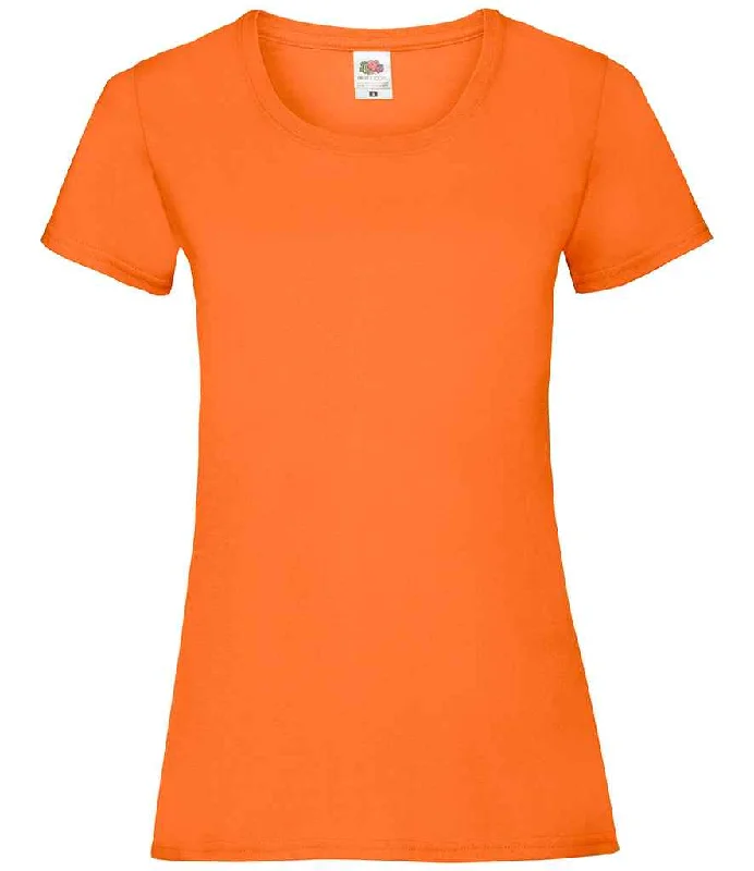 Fruit of the Loom Lady Fit Value T-Shirt | Orange