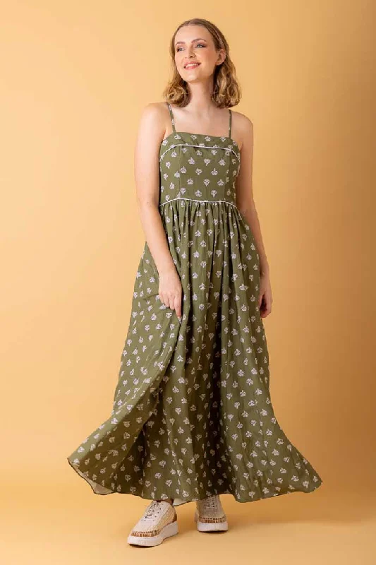 Cassie Dress Green